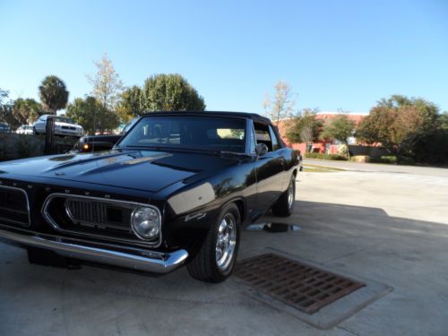 1967 plymouth barracuda base 6.3l
