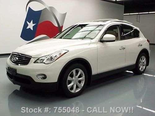 2010 infiniti ex35 journey awd sunroof nav rear cam 39k texas direct auto