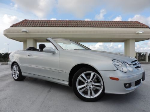 Beautiful Silver 2008 Mercedes CLK 350 convertible financing available Silver, US $17,699.00, image 2