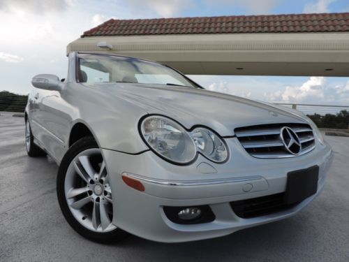 Beautiful Silver 2008 Mercedes CLK 350 convertible financing available Silver, US $17,699.00, image 3