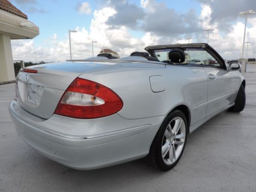 Beautiful Silver 2008 Mercedes CLK 350 convertible financing available Silver, US $17,699.00, image 5