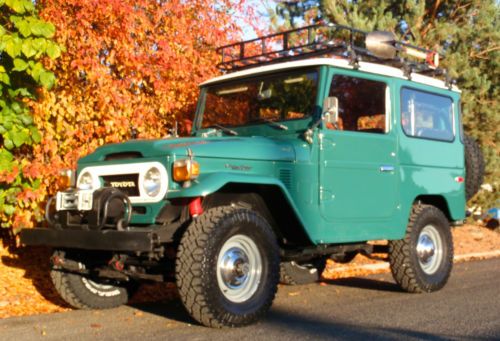 1976 toyota land cruiser fj40     safari ready!!