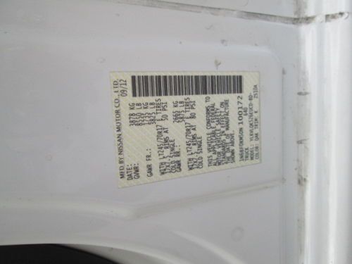 2013 NISSAN NV 1500 S CRG VAN 16K V-6 WARR 5/60 CLEAN CAR FAX, US $19,900.00, image 14