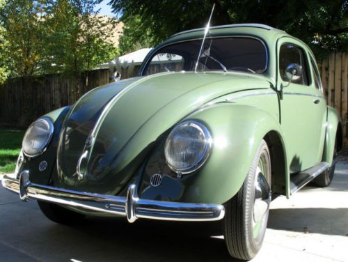 1952 volkswagen beetle classic