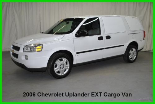 06 chevrolet uplander ext cargo van only 79k one owner no reserve