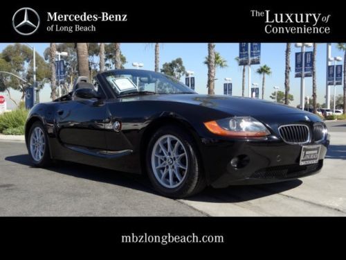 03 black 2.5i automatic convertible premium &amp; sport pkg low miles clean carfax