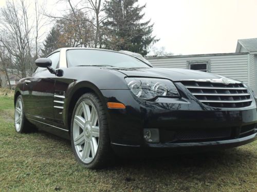 No reserve 2006 chrysler crossfire limited cpe 3.2l wrecked rebuildable salvage