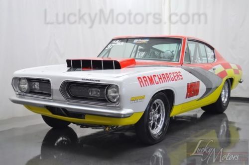 1968 plymouth barracuda ss/aa, new custom built, 911hp, 572 hemi, dean nicopolis