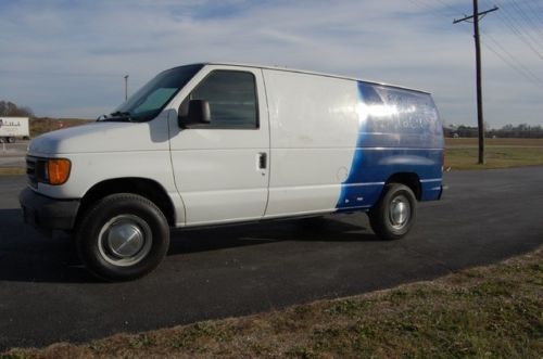 1 owner cargo service 250 clean service utility work 3/4 ton shelves