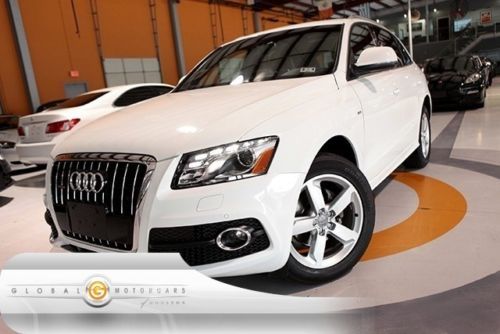 12 audi q5 quattro prestige s-line awd 1-own 9k bang-olufsen nav cam pano keyles