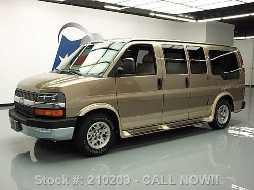 2003 chevy express regency leather dvd sofa/bed 52k mi texas direct auto