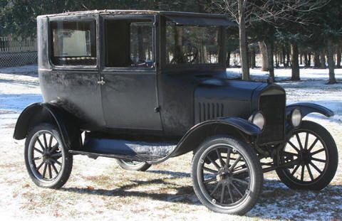 1923 model t ford tudor sedan runs drives tin lizzie wood wheels 1924 1925