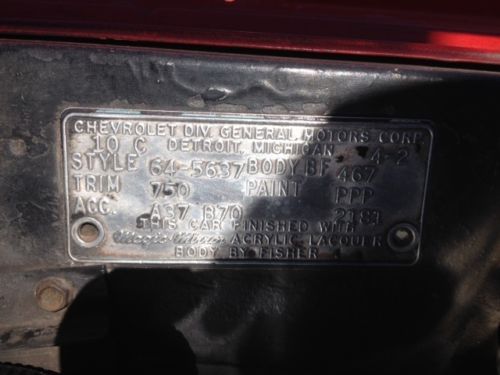 1964 CHEVROLET CHEVELLE MALIBU SS CLONE HOT ROD VERY NICE!!!, US $24,500.00, image 21