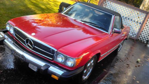 1978 mercedes-benz 450sl convertible roadster 2-door 4.5l