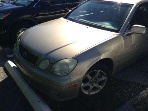 2001 lexus gs300 - gold good condition