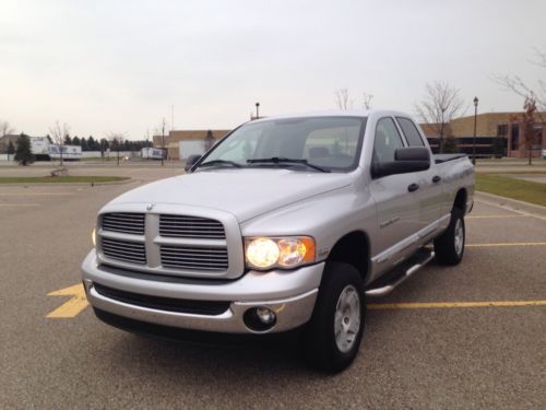 2005 dodge ram 1500 slt 4x4 hemi 5.7l no reserve!!