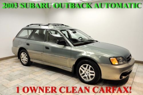 2003 subaru outback auto heated seats 1 owner clean carfax