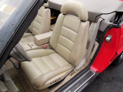 Gorgeous Red Convertible!.....Low Miles!!!.....No Reserve!!!!, image 7
