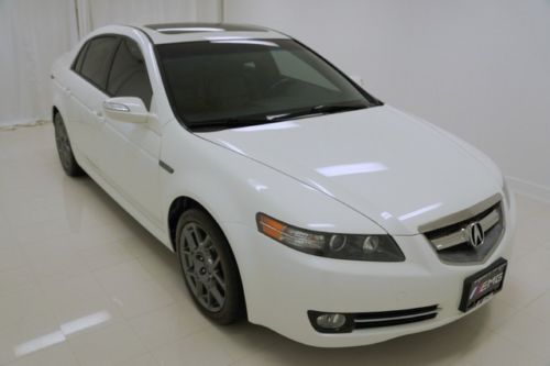 Finance available white on black 2007 tl type-s paddle shifters 3.5l v6