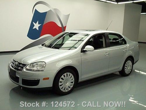 2009 volkswagen jetta 2.5 s auto htd seats sunroof 26k texas direct auto