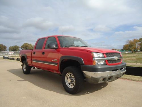 2003 chevrolet silverado 4x4 duramax diesel, needs new injectors, runs but smoke