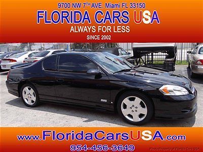 Chevrolet monte carlo ss black/black clean carfax looks good runs excellent