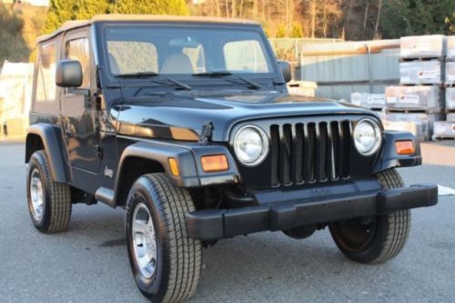 2002 jeep wrangler 4x4 excellent condition 28k original