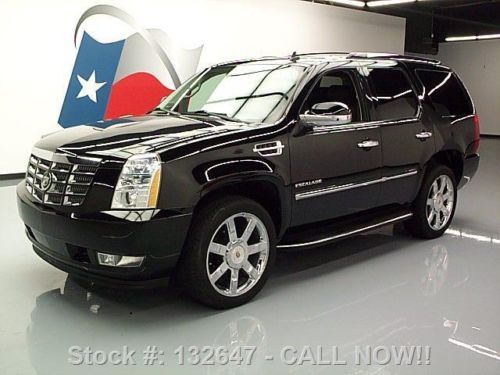 2010 cadillac escalade nav dual dvd rear cam 22&#039;s 23k texas direct auto