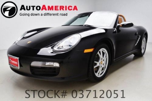 16k low miles 2008 porsche boxster roadster manual convertible leather cloth top