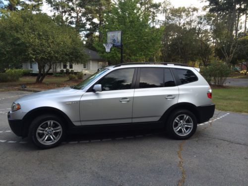 2005 bmw x3 3.0i sport utility 4-door 3.0l 128,500 miles sirius satellite! read