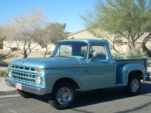 1965 f-100 classic pickup - hot rod truck - not a rat rod - solid az pickup