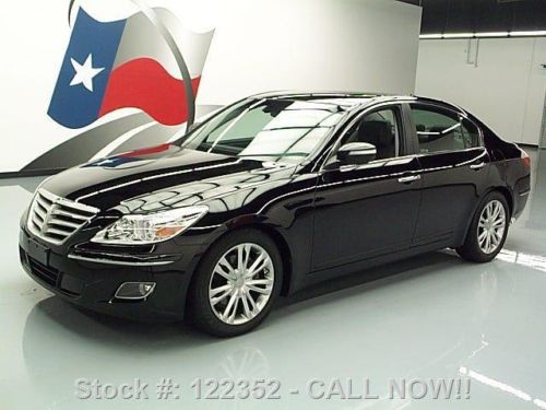 2011 hyundai genesis 3.8 premium tech sunroof nav 28k texas direct auto