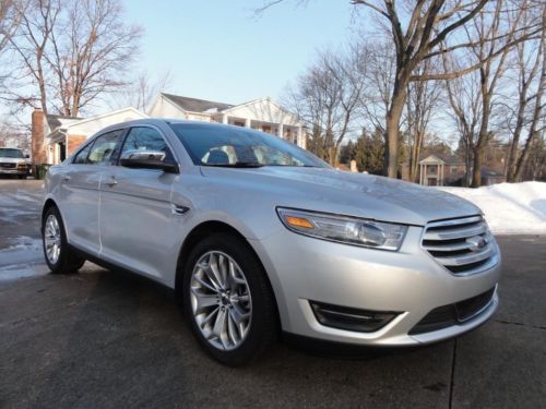 2014 taurus limited/heated-cooled leather/camera/rear sensor/19&#034; rims