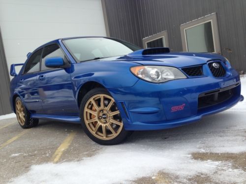 2006 subaru wrx sti - 1 owner - stock wrb / gold bbs rare find must se cheap!!!!