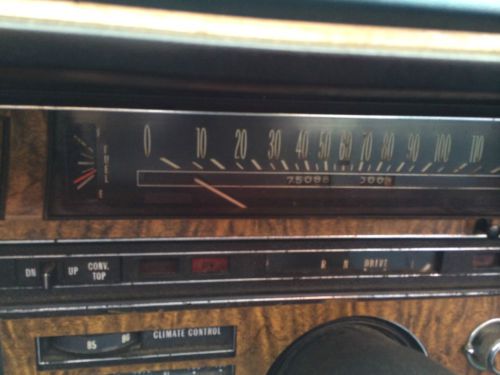 1970 Cadillac DeVille Convertible Blue with Blue Leather Interior, US $5,500.00, image 12