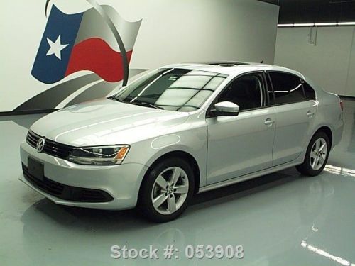 2011 volkswagen jetta tdi diesel sunroof htd seats 46k texas direct auto