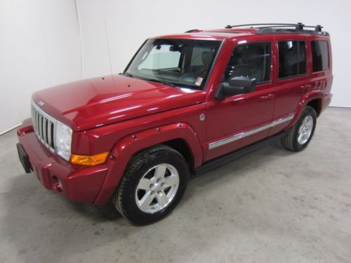 06 jeep commander limited v8 hemi sunroof leather nav 80 pics