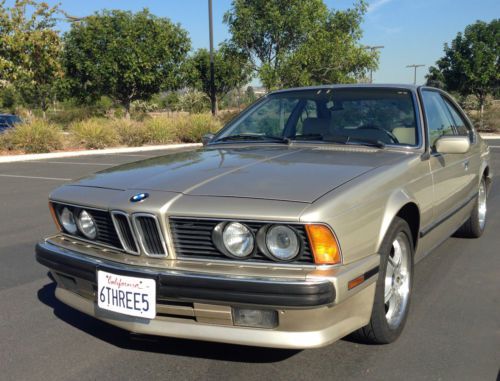 1989 bmw 635csi - last year of the e24