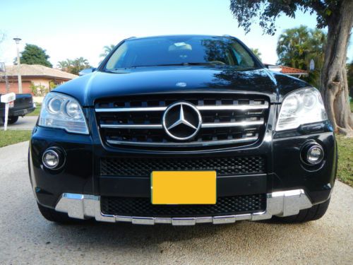 2009 mercedes-benz ml63 amg! perfect suv, low miles, warranty, always garage