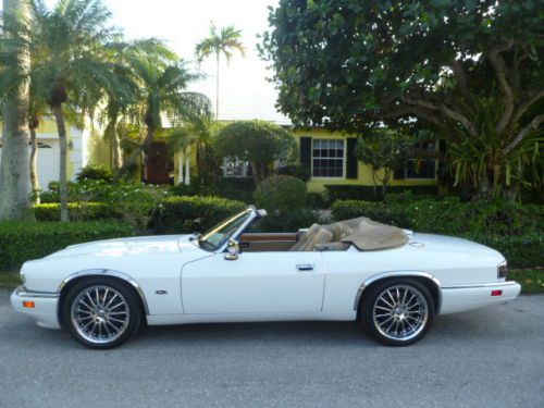 JAGUAR XJS CONVERTIBLE GREAT COND PALM BEACH CARNO RESERVE, image 4