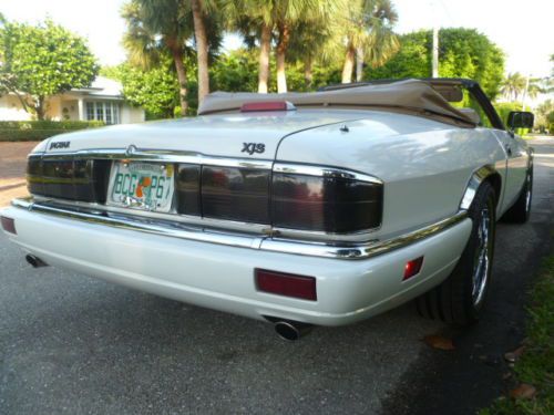 JAGUAR XJS CONVERTIBLE GREAT COND PALM BEACH CARNO RESERVE, image 6