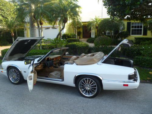 JAGUAR XJS CONVERTIBLE GREAT COND PALM BEACH CARNO RESERVE, image 9