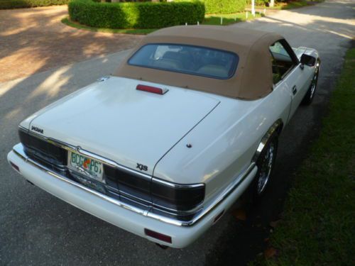 JAGUAR XJS CONVERTIBLE GREAT COND PALM BEACH CARNO RESERVE, image 10