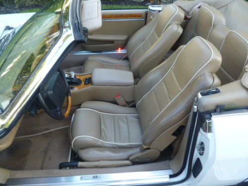 JAGUAR XJS CONVERTIBLE GREAT COND PALM BEACH CARNO RESERVE, image 12