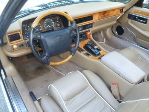 JAGUAR XJS CONVERTIBLE GREAT COND PALM BEACH CARNO RESERVE, image 13