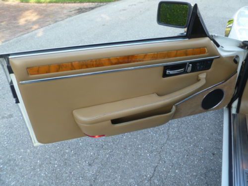 JAGUAR XJS CONVERTIBLE GREAT COND PALM BEACH CARNO RESERVE, image 14