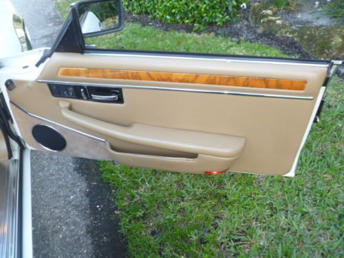 JAGUAR XJS CONVERTIBLE GREAT COND PALM BEACH CARNO RESERVE, image 19