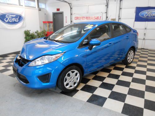 2012 ford fiesta se no reserve salvage rebuildable good airbags 39 mpg highway