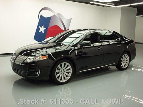 2010 lincoln mks ultimate dual sunroof nav rear cam 23k texas direct auto