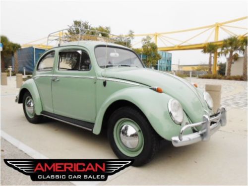 No reserve 1962 volkswagen beetle no rust perfect! owned by elderly car guy